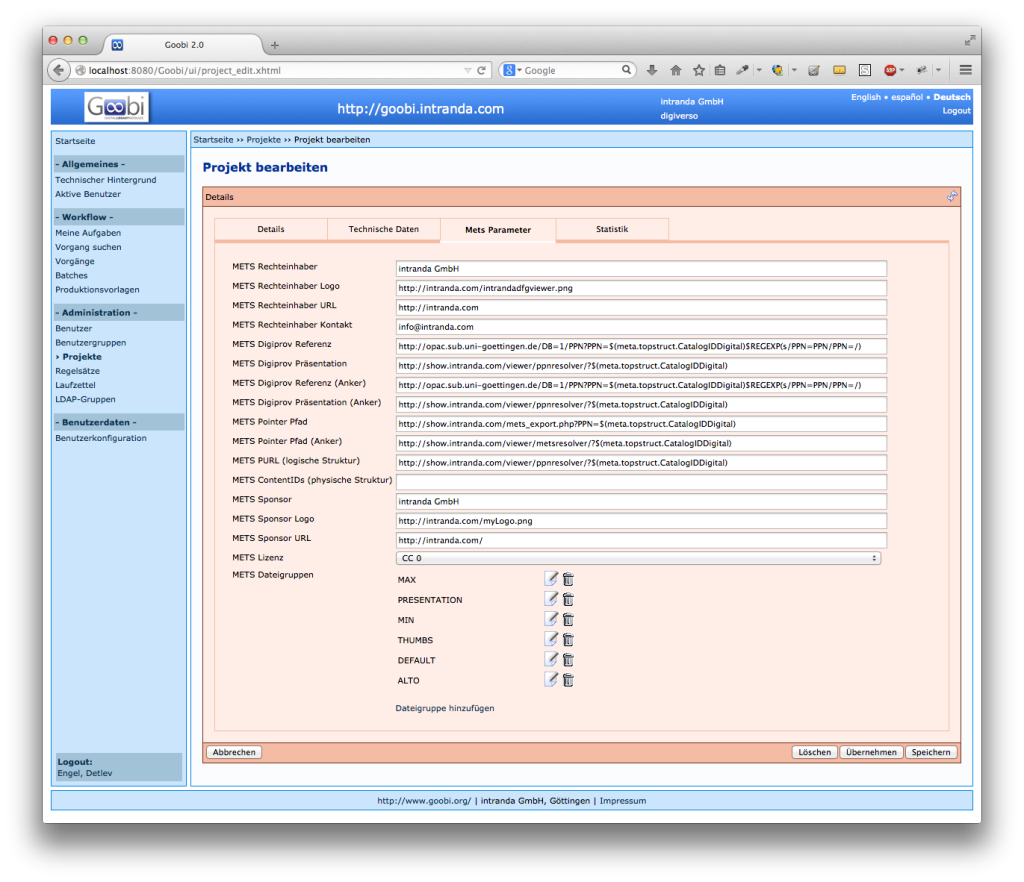 Goobi 2.0 Release Notes DFG Viewer kompatibel