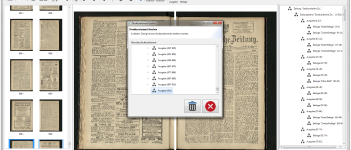 Zeitungsdigitalisierung mit Goobi und UCC