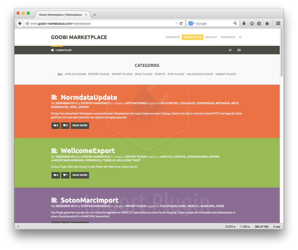 Goobi Marketplace Plugins