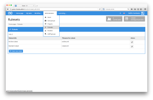 Goobi_Production_Workflow_Software_Function_49e_View_Metadata_Rulesets